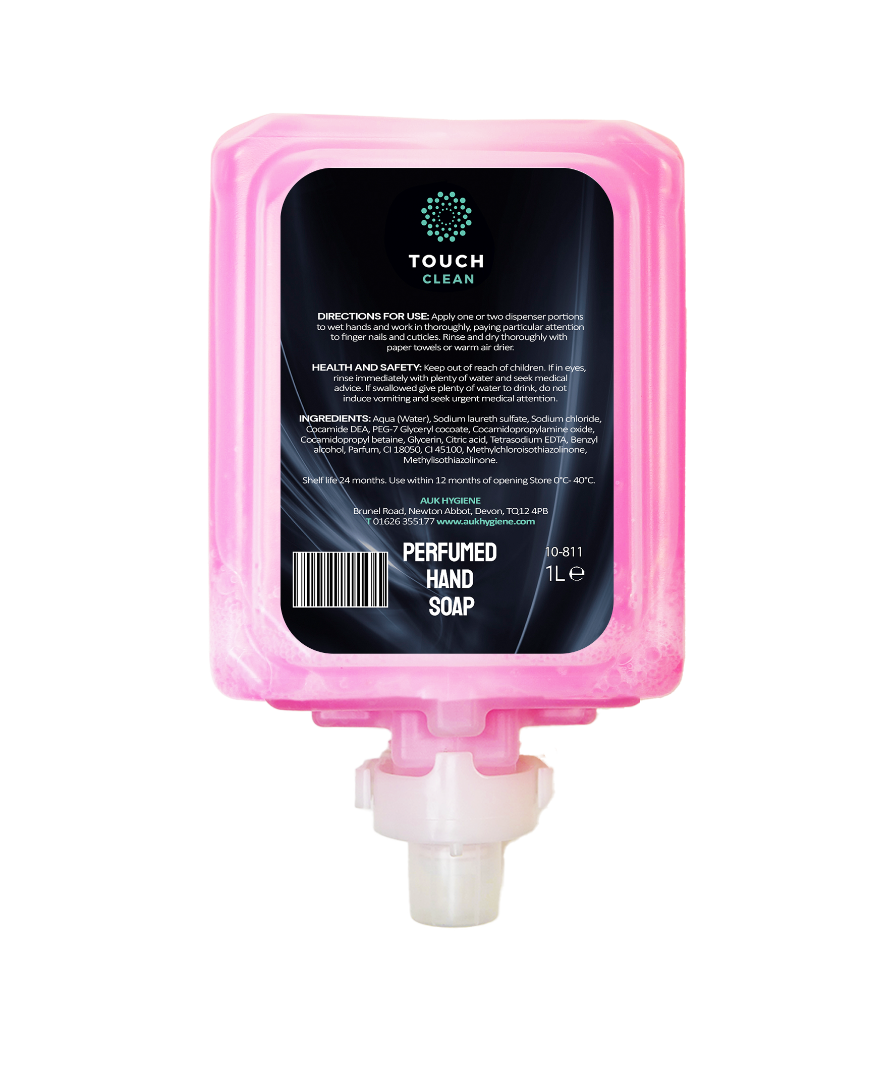 Touch Clean Perfumed Hand Soap Cartridge - 1L